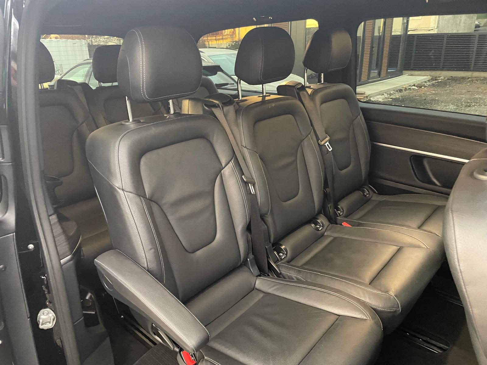 Mercedes V-Class interior leather seats
